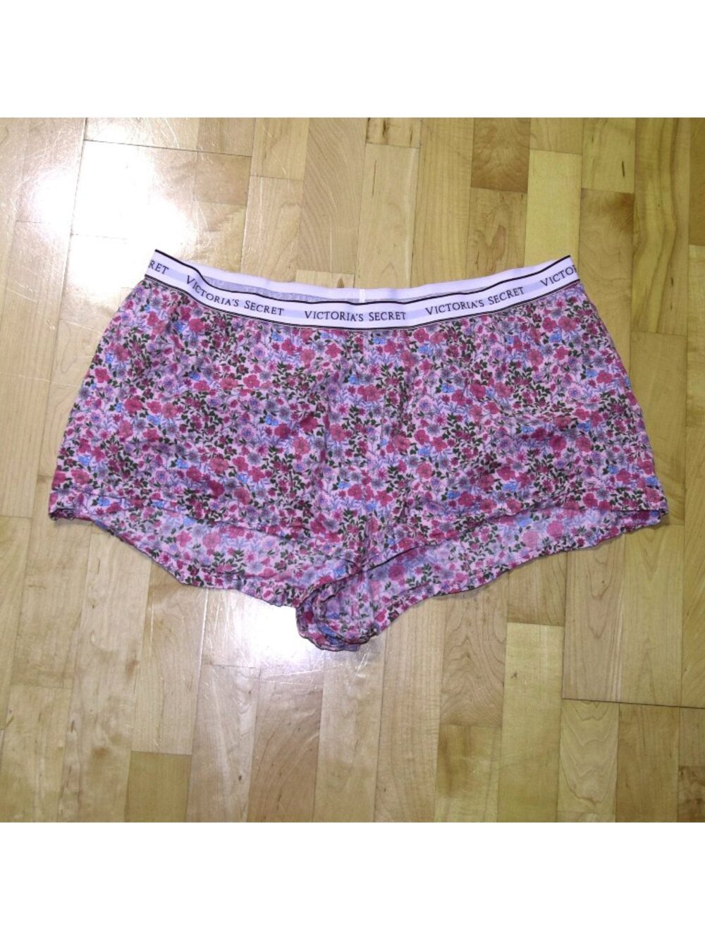 Victoria's Secret Pajama Shorts Sleepwear Bottom Women's Sz XXL Floral